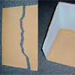 Ralisation du dcor papier sabl